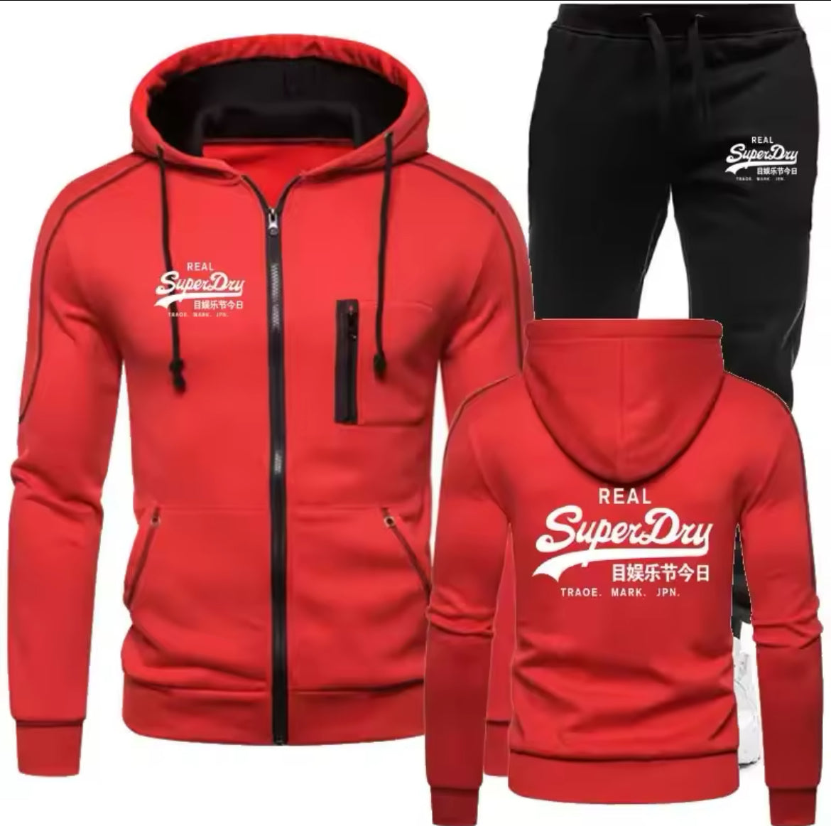 Superdry hooded tracksuit set