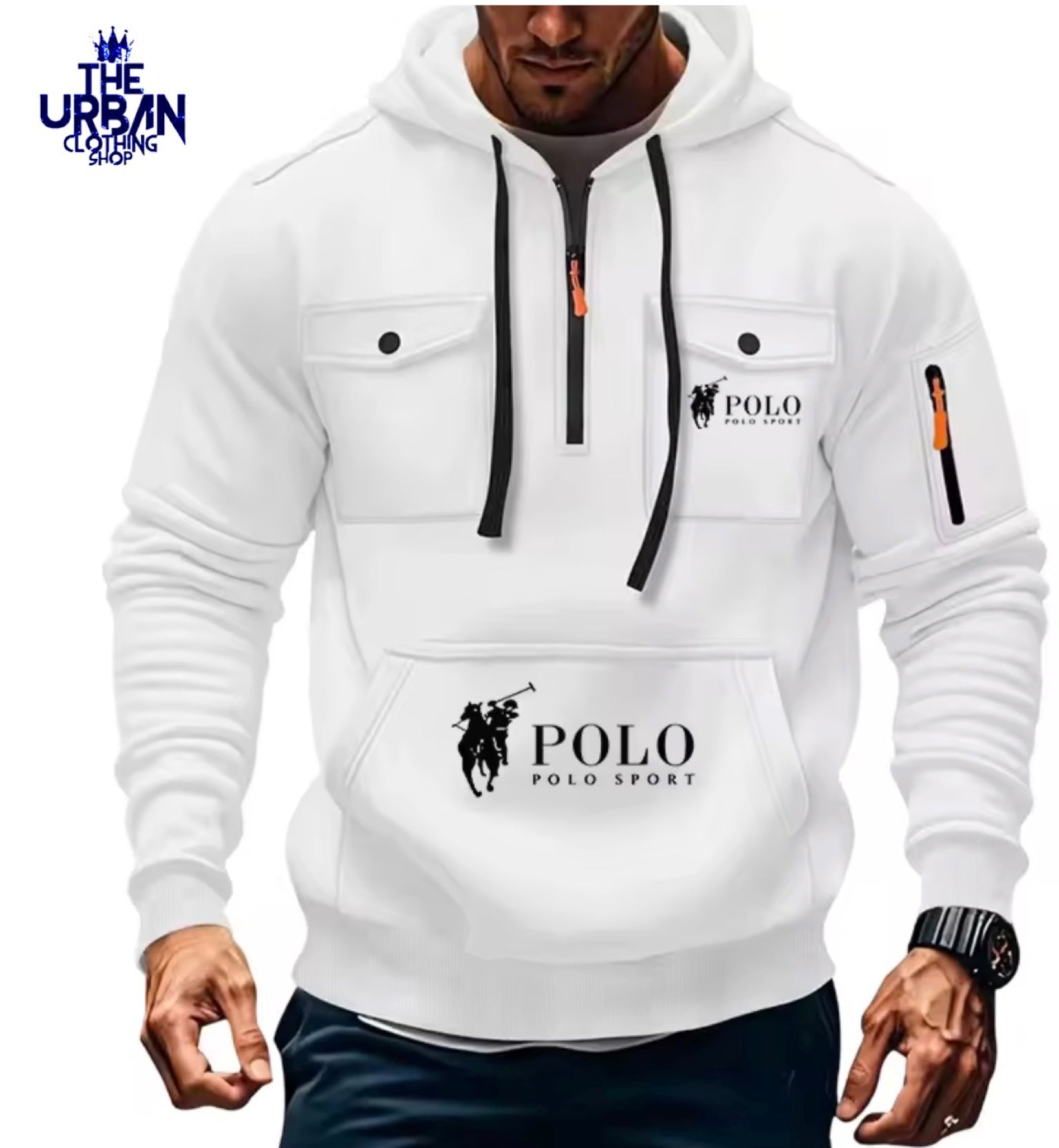Men’s polo hoody’s