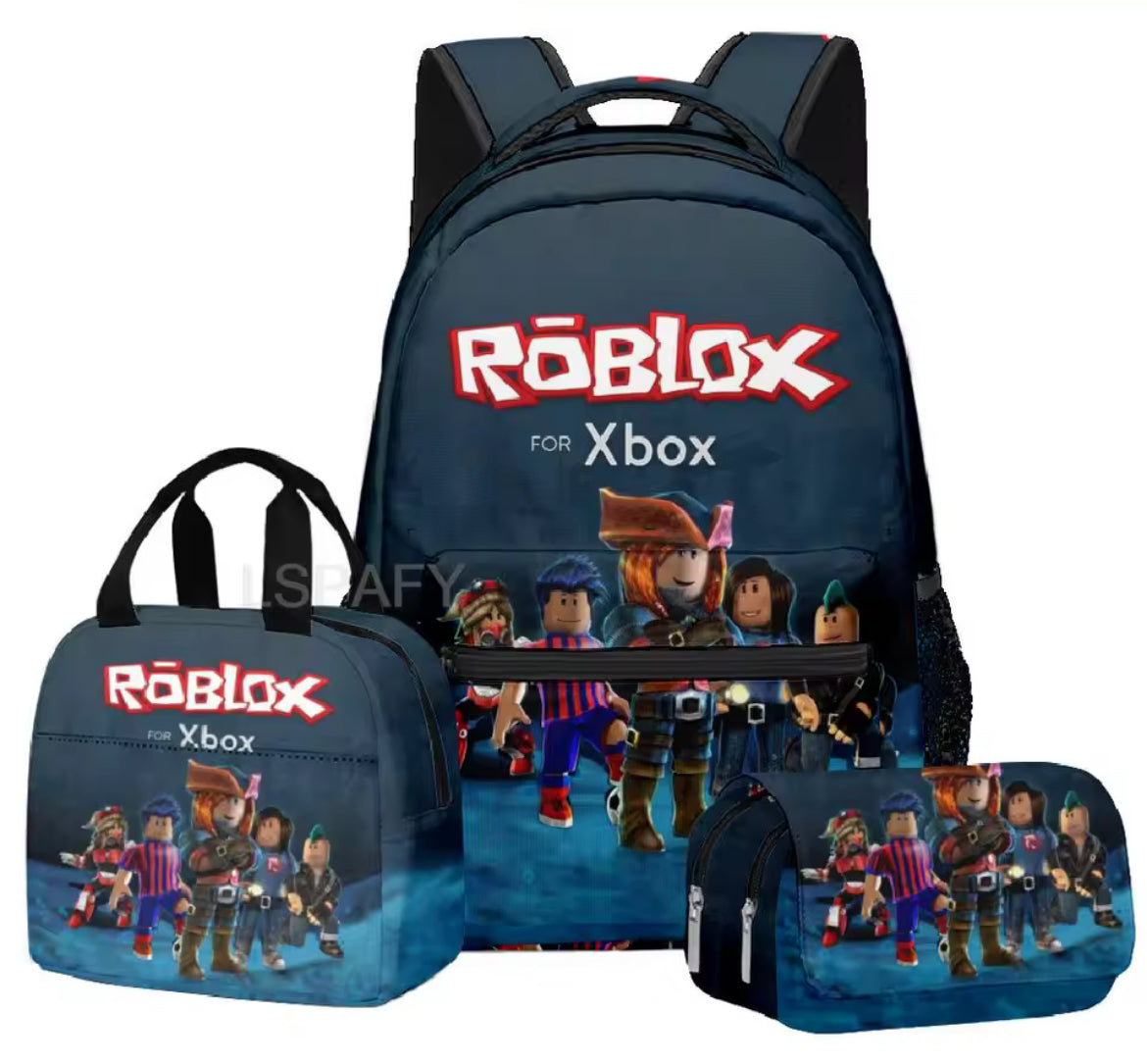 KIDS ROBLOX BACKPACKS + ESSENTIALS