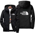 Men’s the north face coat jacket windbreaker hooded full zipper pockets drawstring breathable