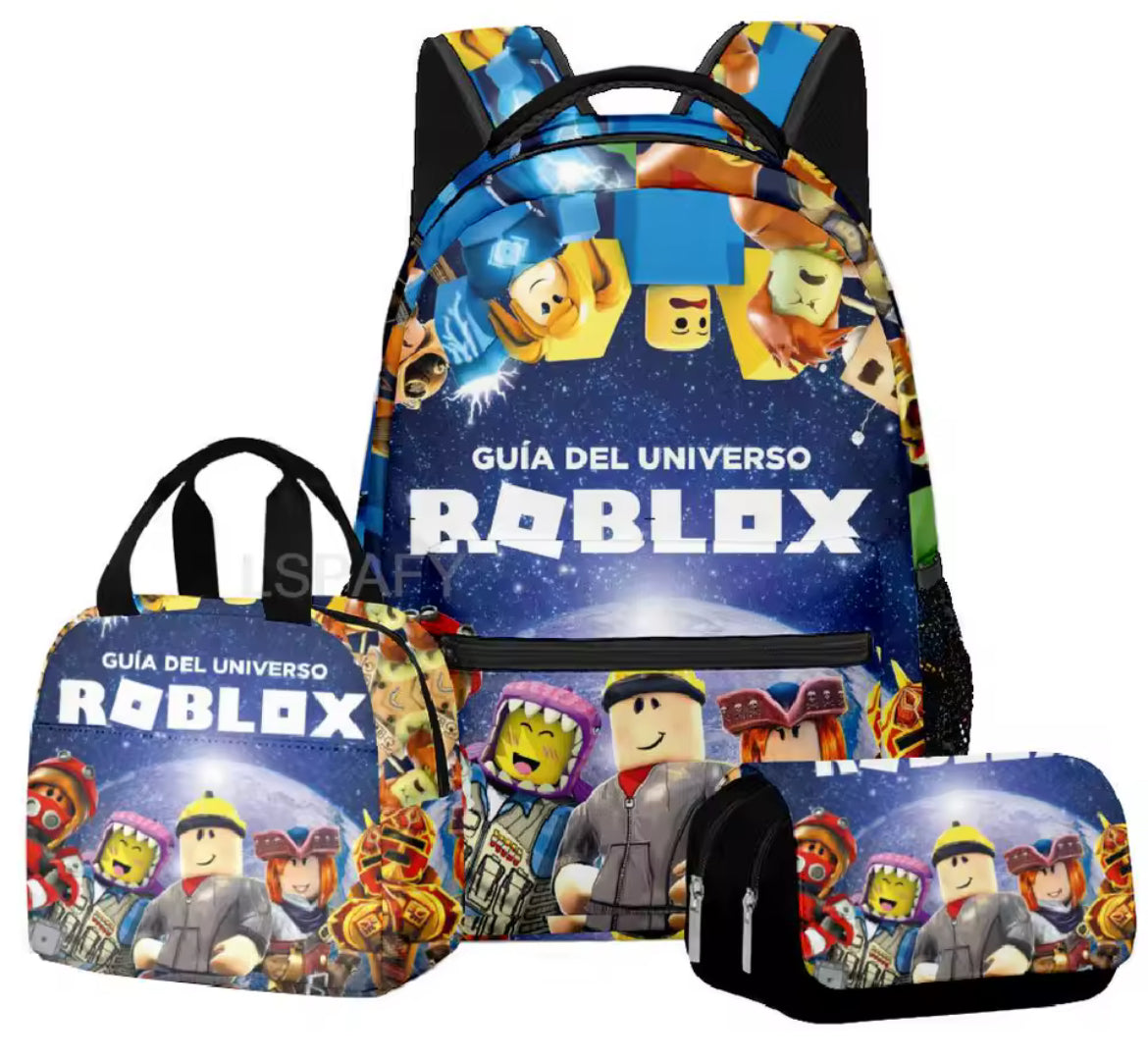 KIDS ROBLOX BACKPACKS + ESSENTIALS