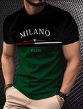 Milano Italia men’s sweatshirt/t-shirt casual look
