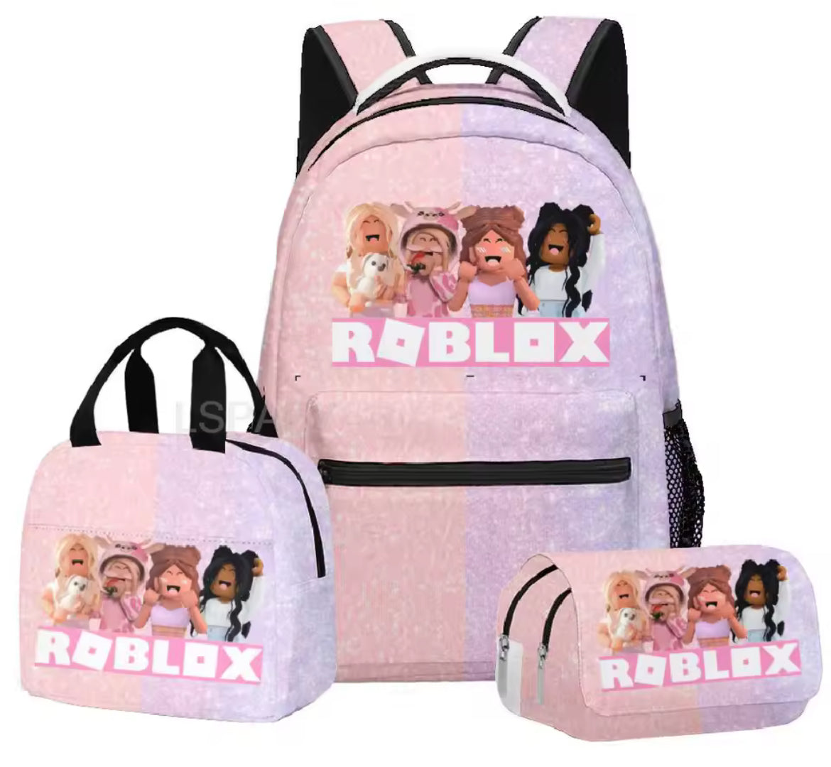 KIDS ROBLOX BACKPACKS + ESSENTIALS