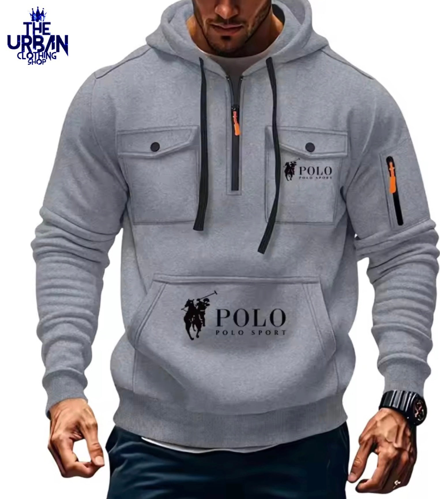 Men’s polo hoody’s